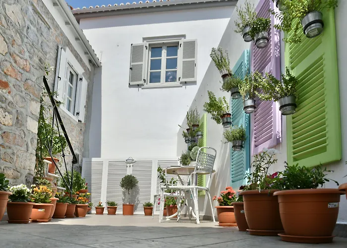 Hydra'S Pearl - White Pearl, Luxury Mansion, No Steps, 50M From The Port