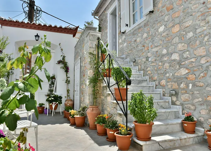 Hydra'S Pearl - White Pearl, Luxury Mansion, No Steps, 50M From The Port